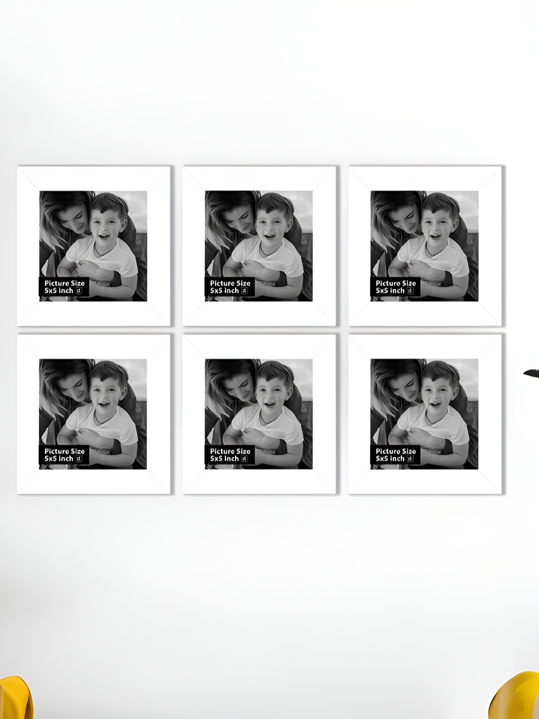

Art Street White 5 to 7 Pieces Wood Wall Photo Frames