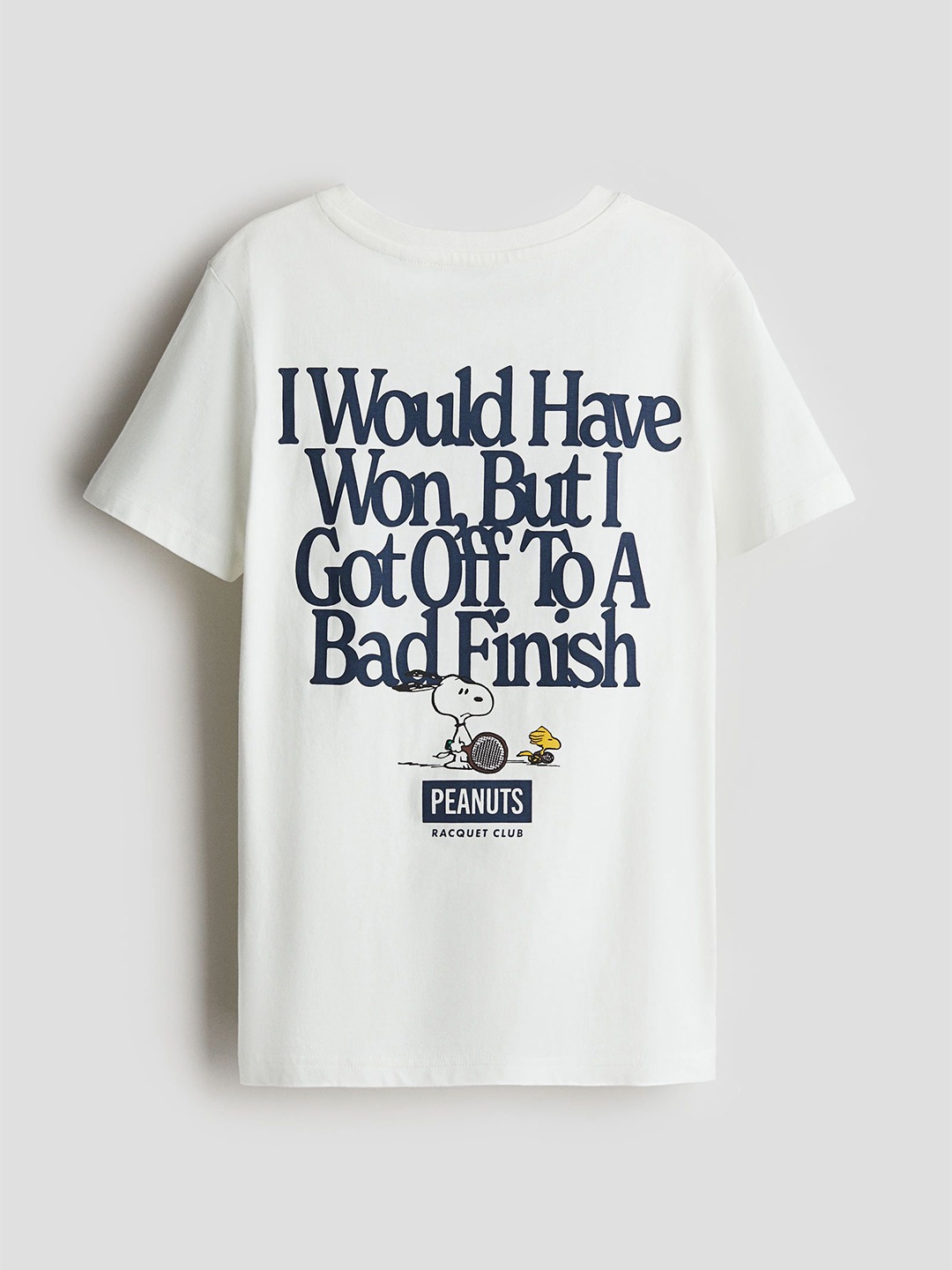 

H&M Printed T-shirt, White