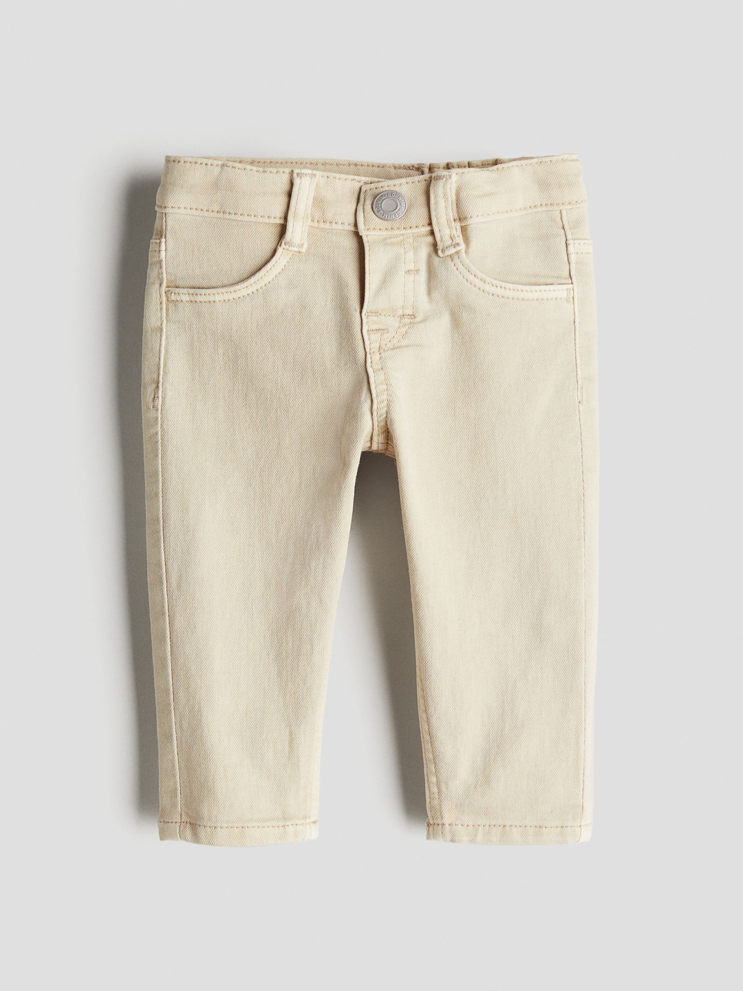 

H&M Skinny Fit Jeans, Beige