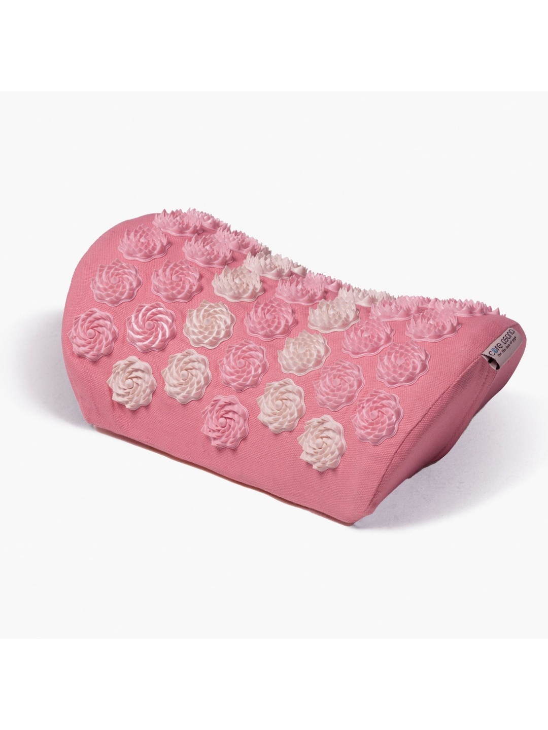 

Core Asana AcuNek Pink Self Design Organic Cotton Neck Pillow