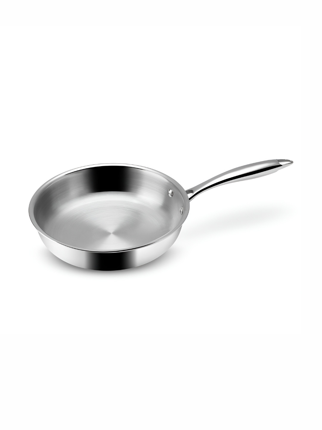 

Vaya Triply Stainless Steel Induction Base Non-Stick Fry Pan 1.7 L, Silver