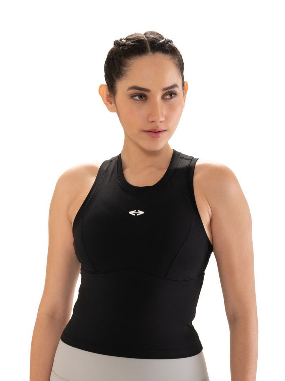 

STRCH Women Tank Top, Black