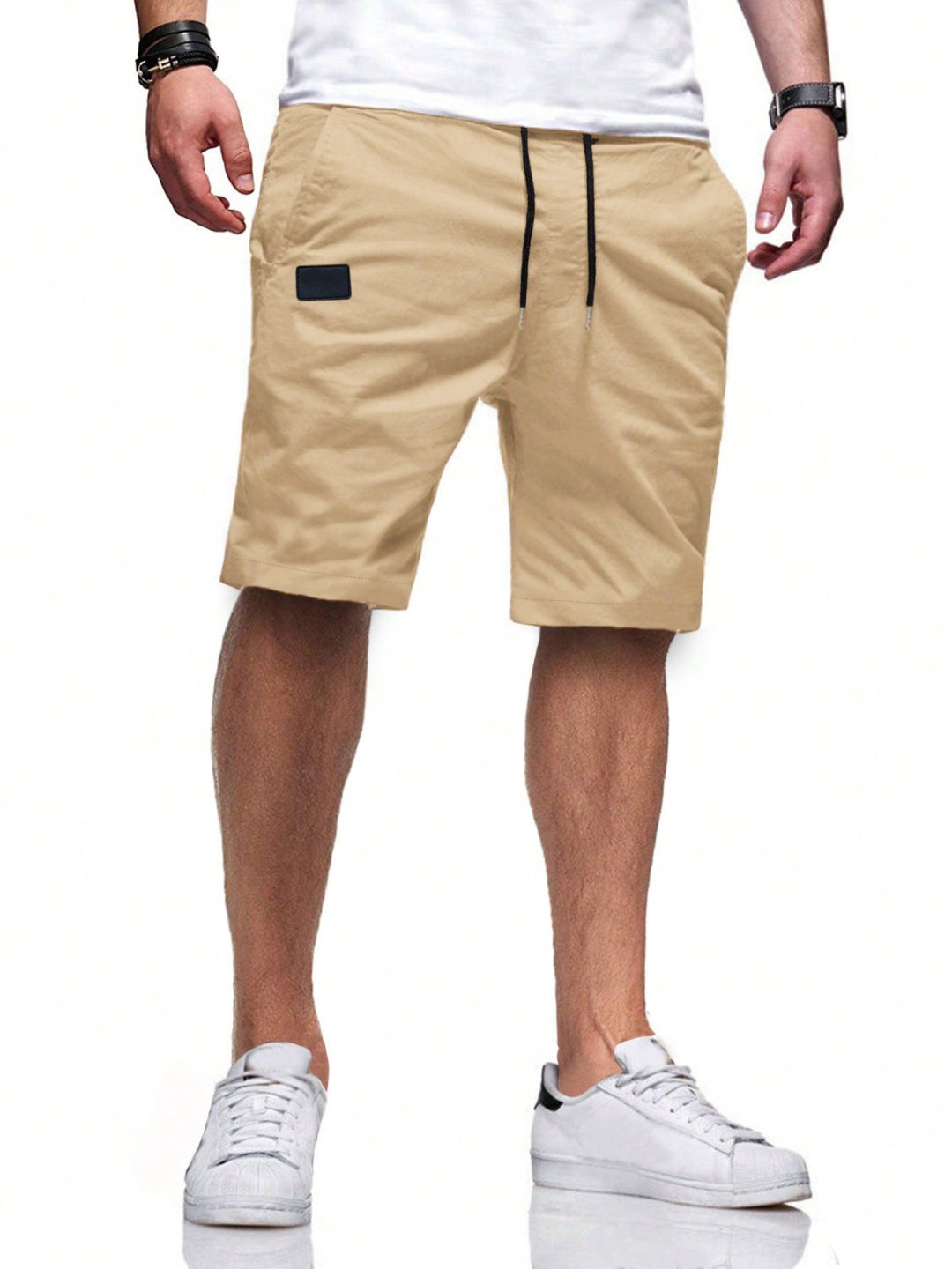 

StyleCast x Revolte Men Shorts, Khaki