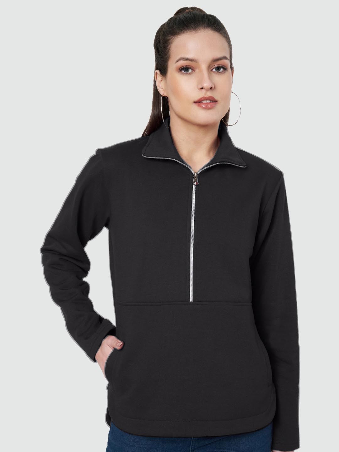

BRINNS Women Sweatshirt, Black