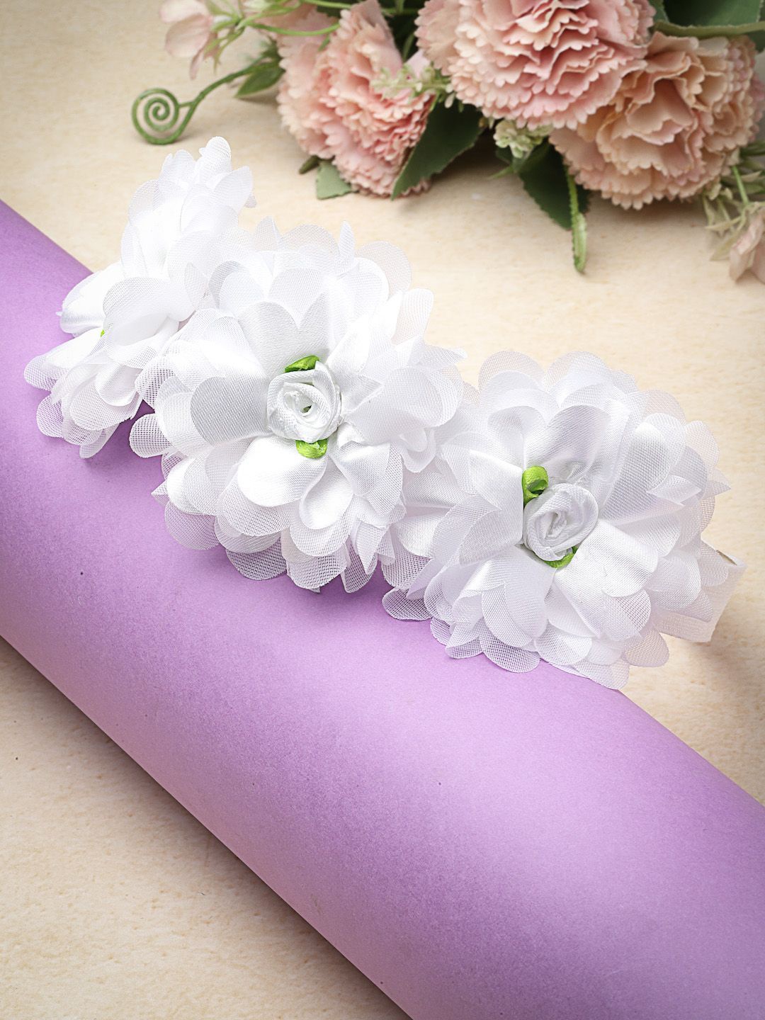 

Stoln Girls Embellished Hairband, White