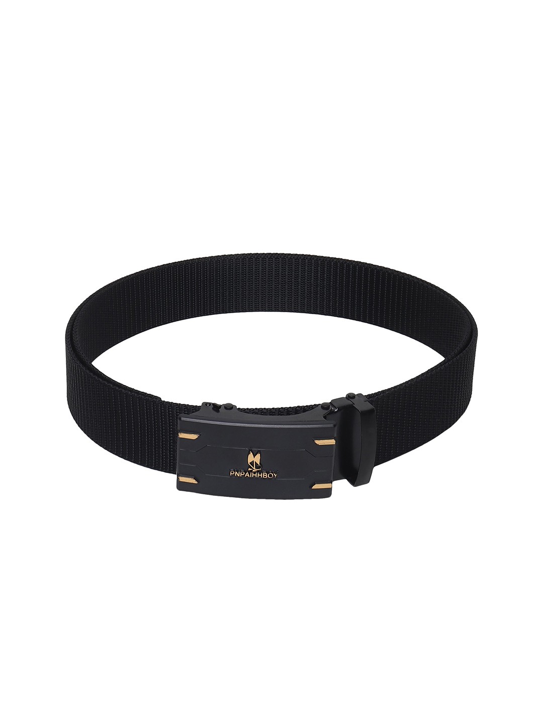 

Metronaut Men Textured Formal Belt, Black