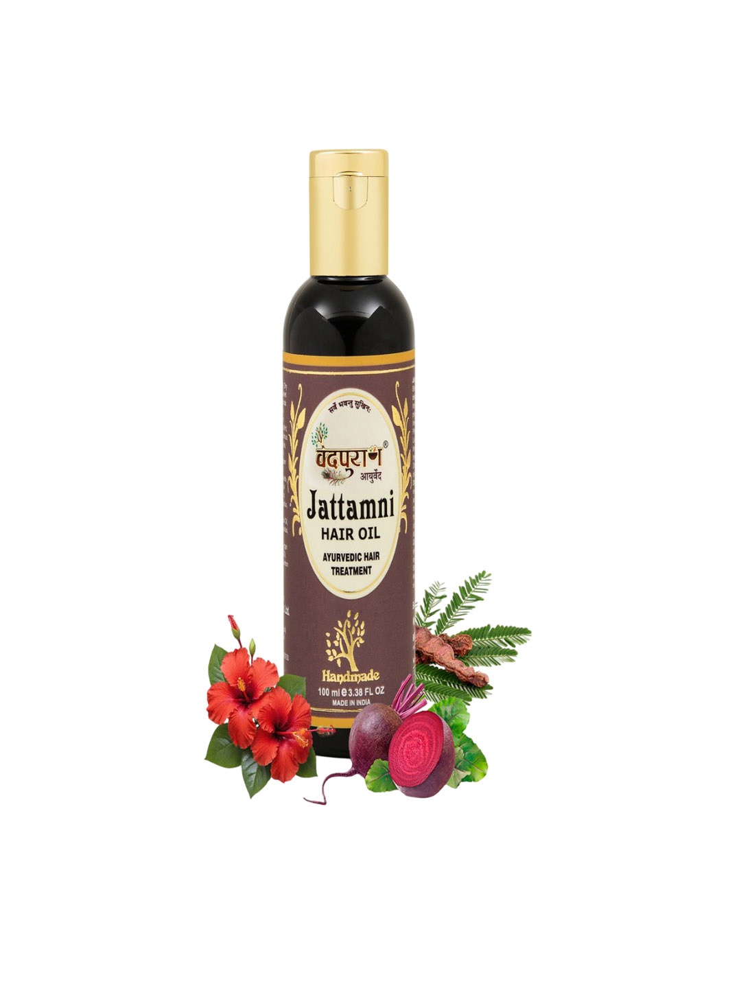 

VEDPURAN Jattamni Hair Oil For Hair Growth - 100 ml, Black
