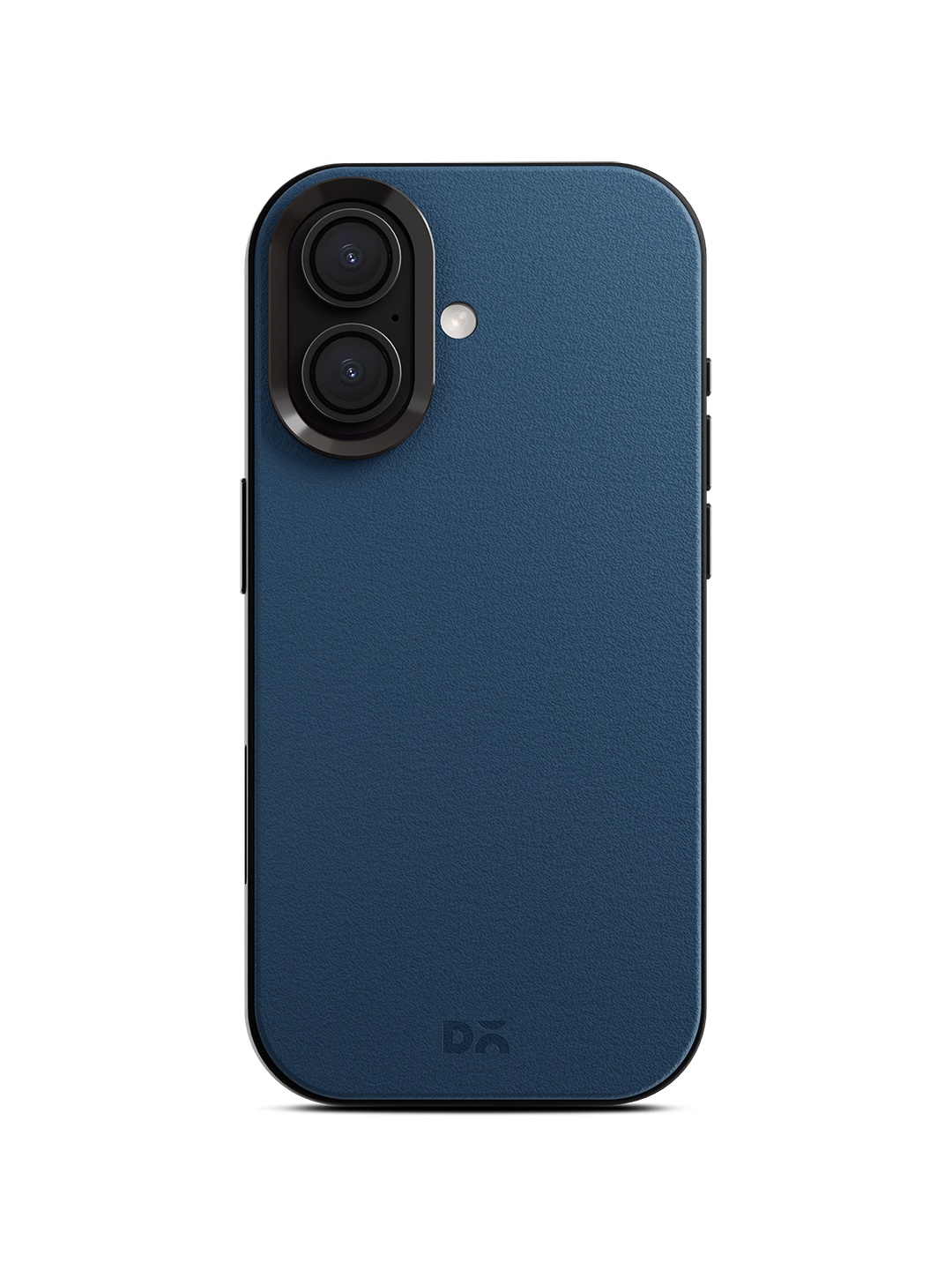 

DailyObjects Solid Leatherite MagSafe iPhone 16 Back Case, Navy blue