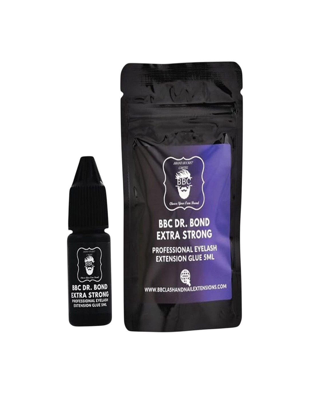 

BBC Dr Bond Extra Strong Eyelash Extension Glue - 5 ml, Black