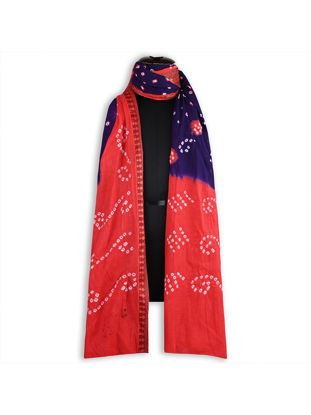 

Wish Karo Printed Bandhani Dupatta, Purple