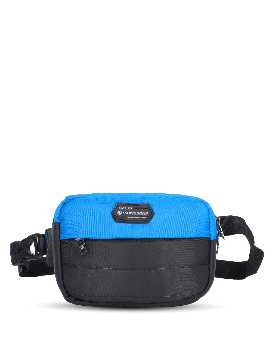 

Harissons Unisex Weepack Colourblocked Cool Waist Pouch, Blue