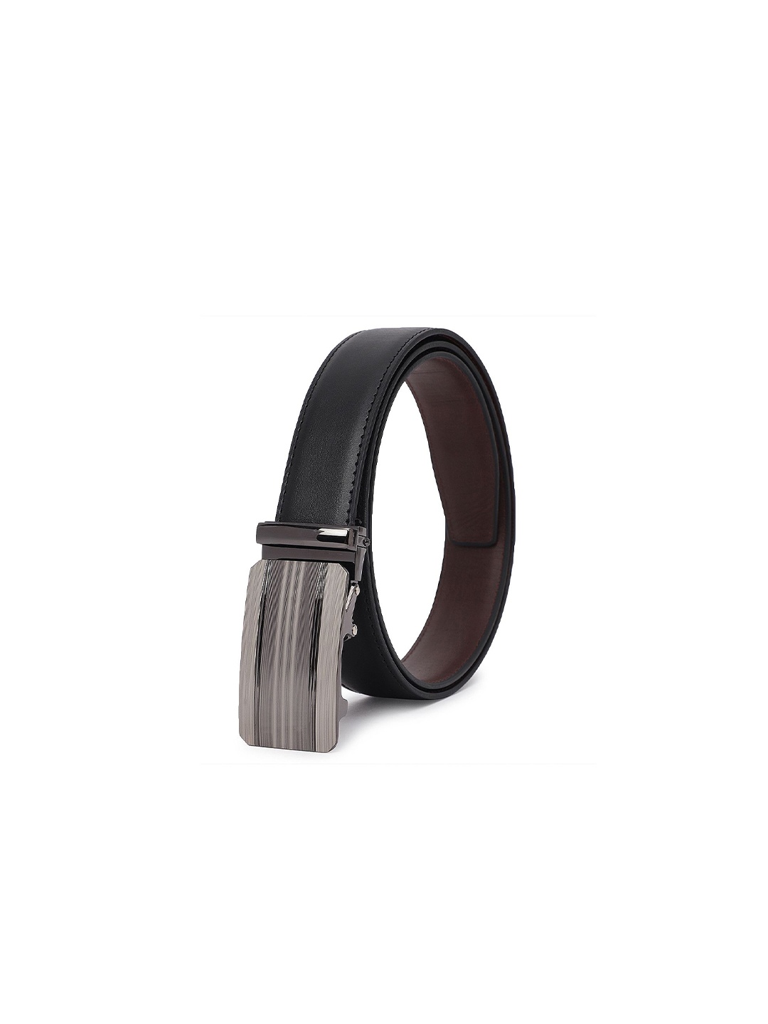 

Provogue Men Reversible Formal Belt, Black