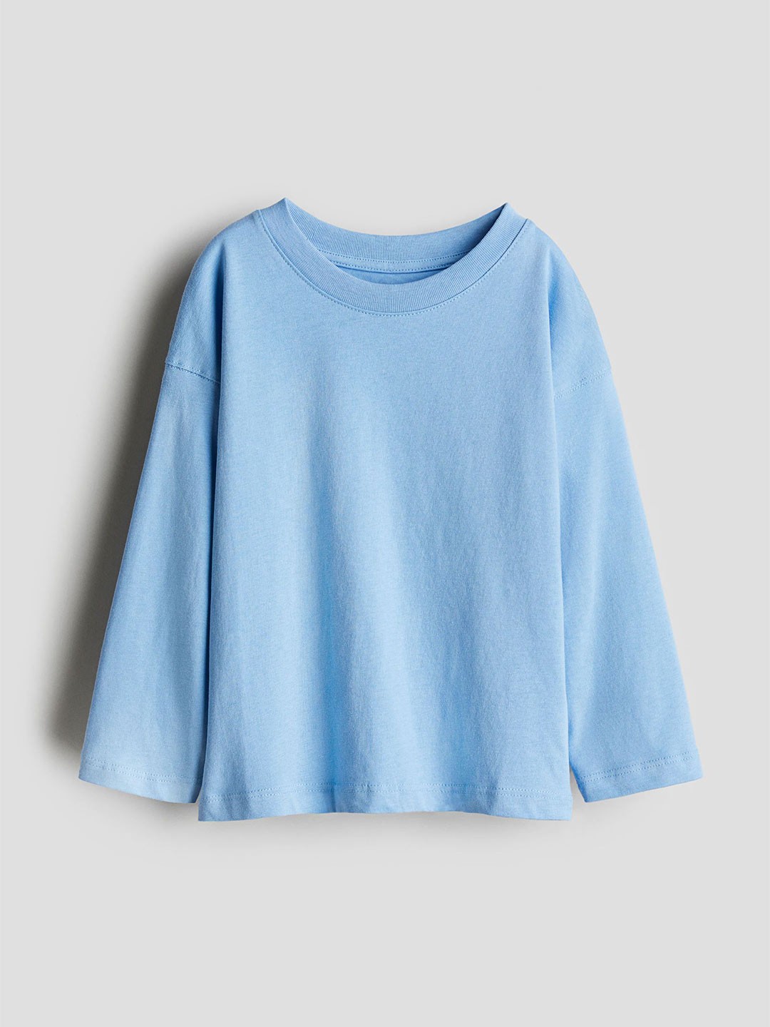 

H&M Long-sleeved T-shirt, Blue