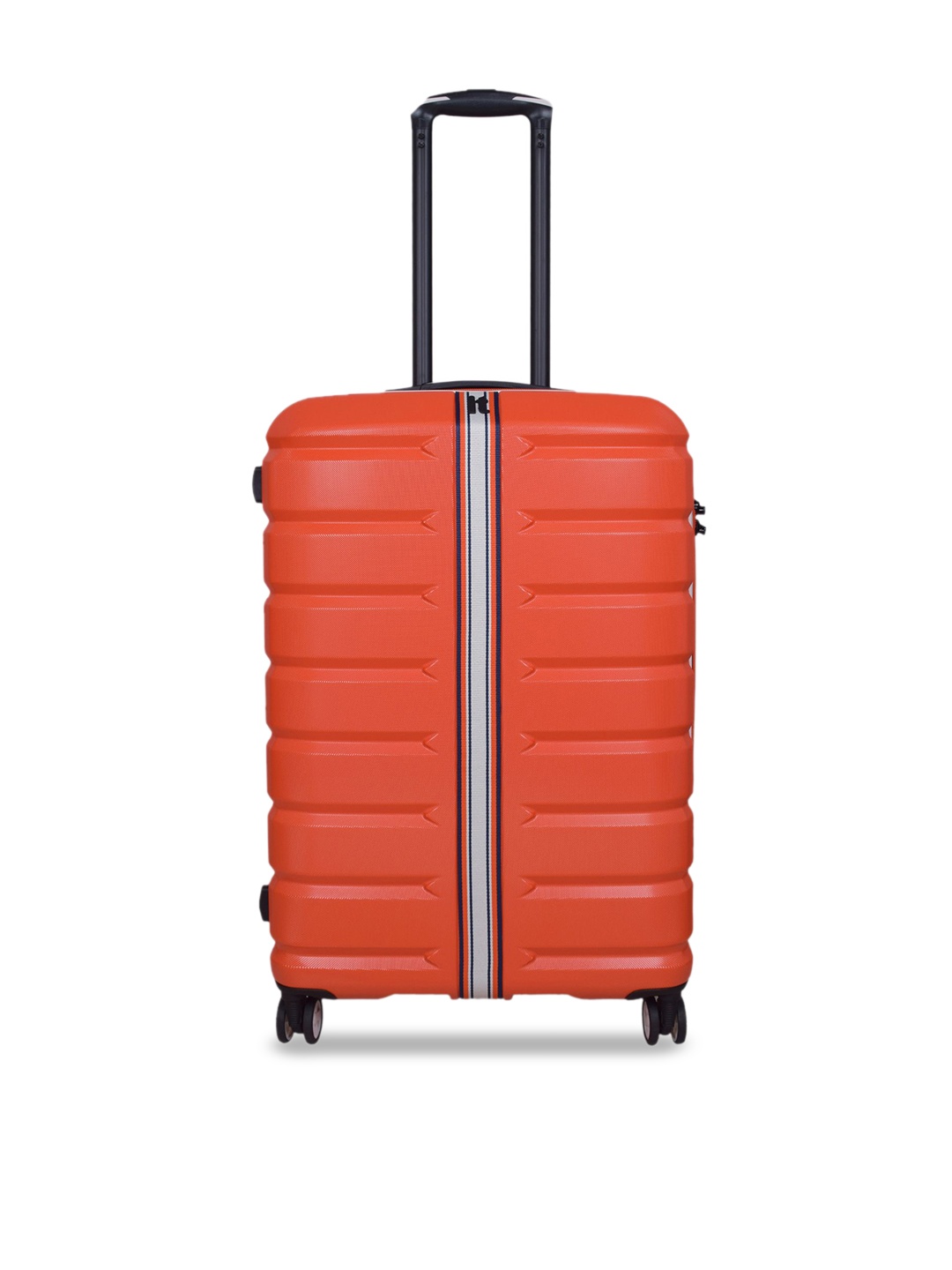 

IT luggage Intertide Textured Medium Hard-Sided Trolley Bag, Red