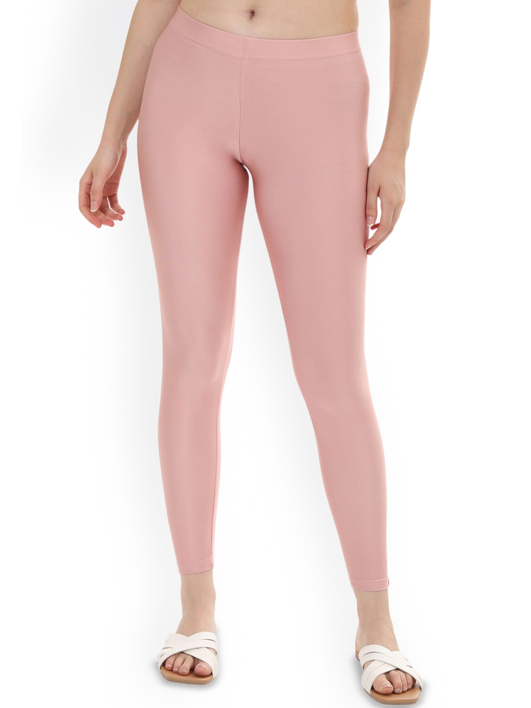 

Fly Birds Women Mid-Rise Ankle-Length Leggings, Rose gold