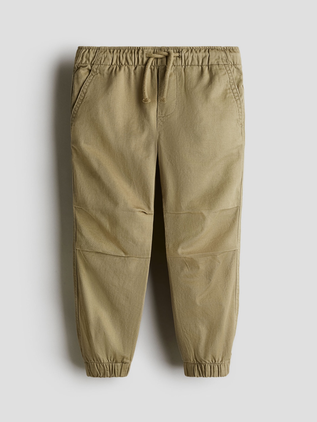 

H&M Twill Joggers, Green