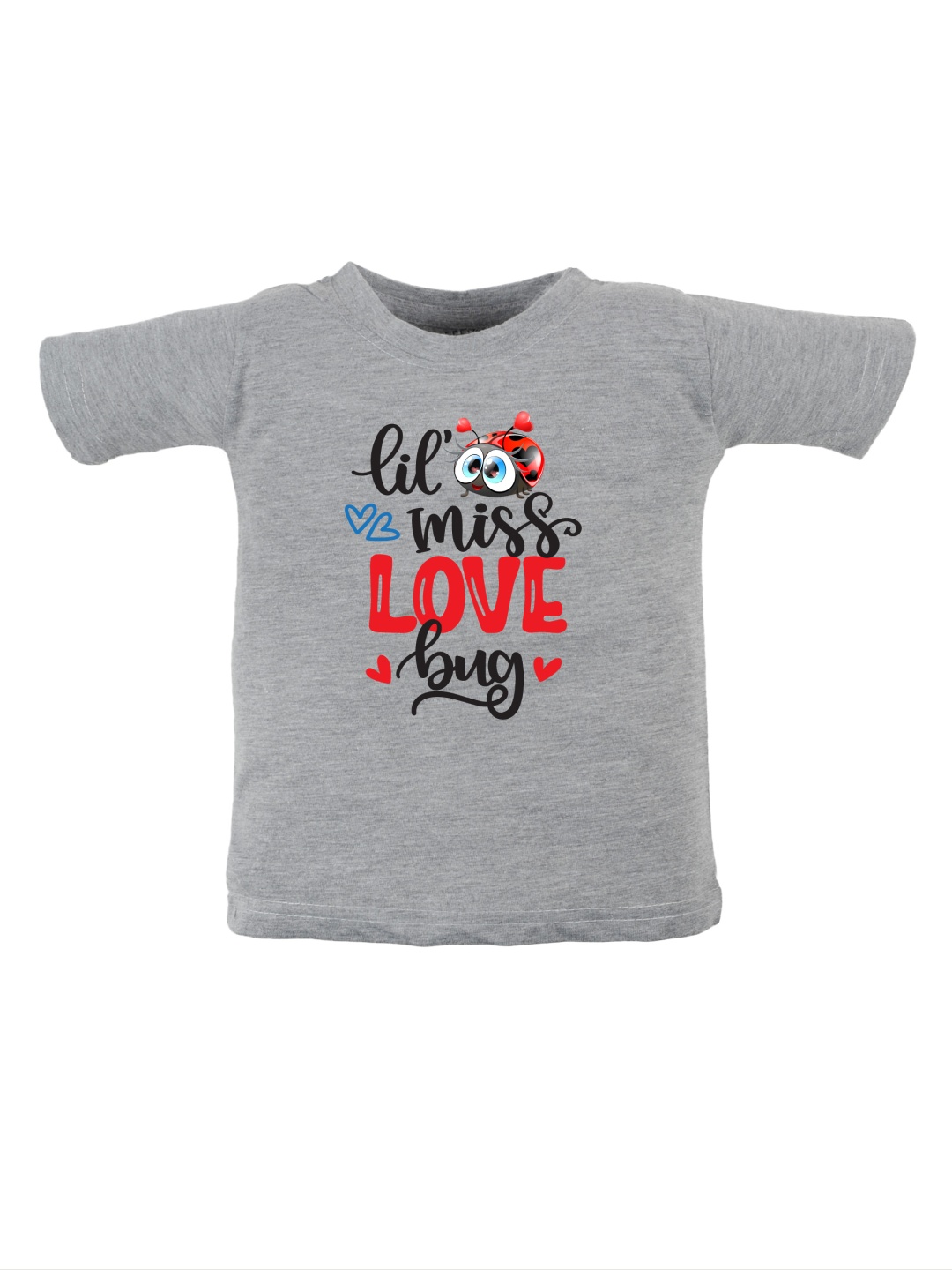 

FFLIRTYGO Unisex Kids Typography Printed Round Neck Cotton T-shirt, Grey