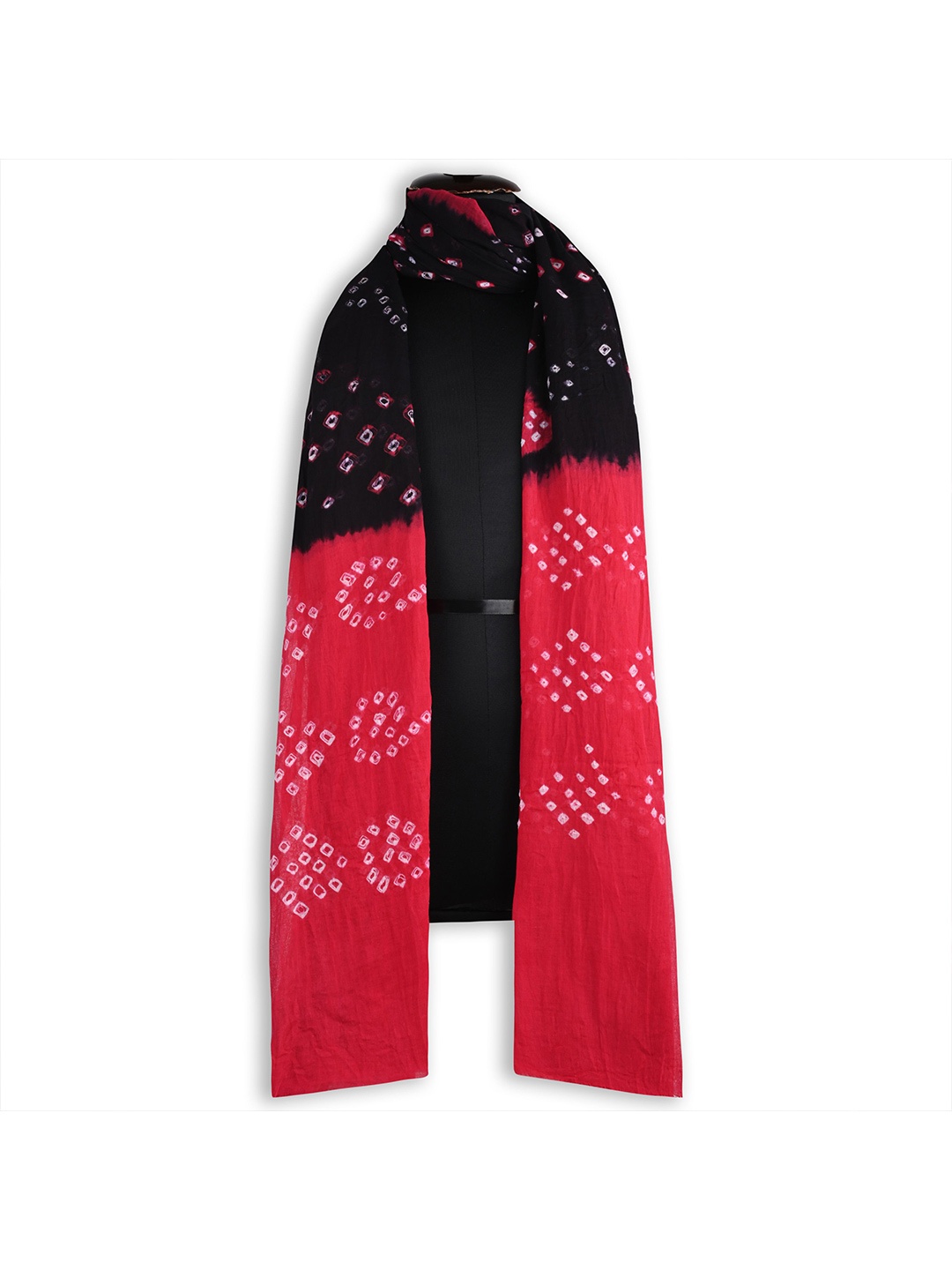 

Wish Karo Printed Bandhani Dupatta, Red