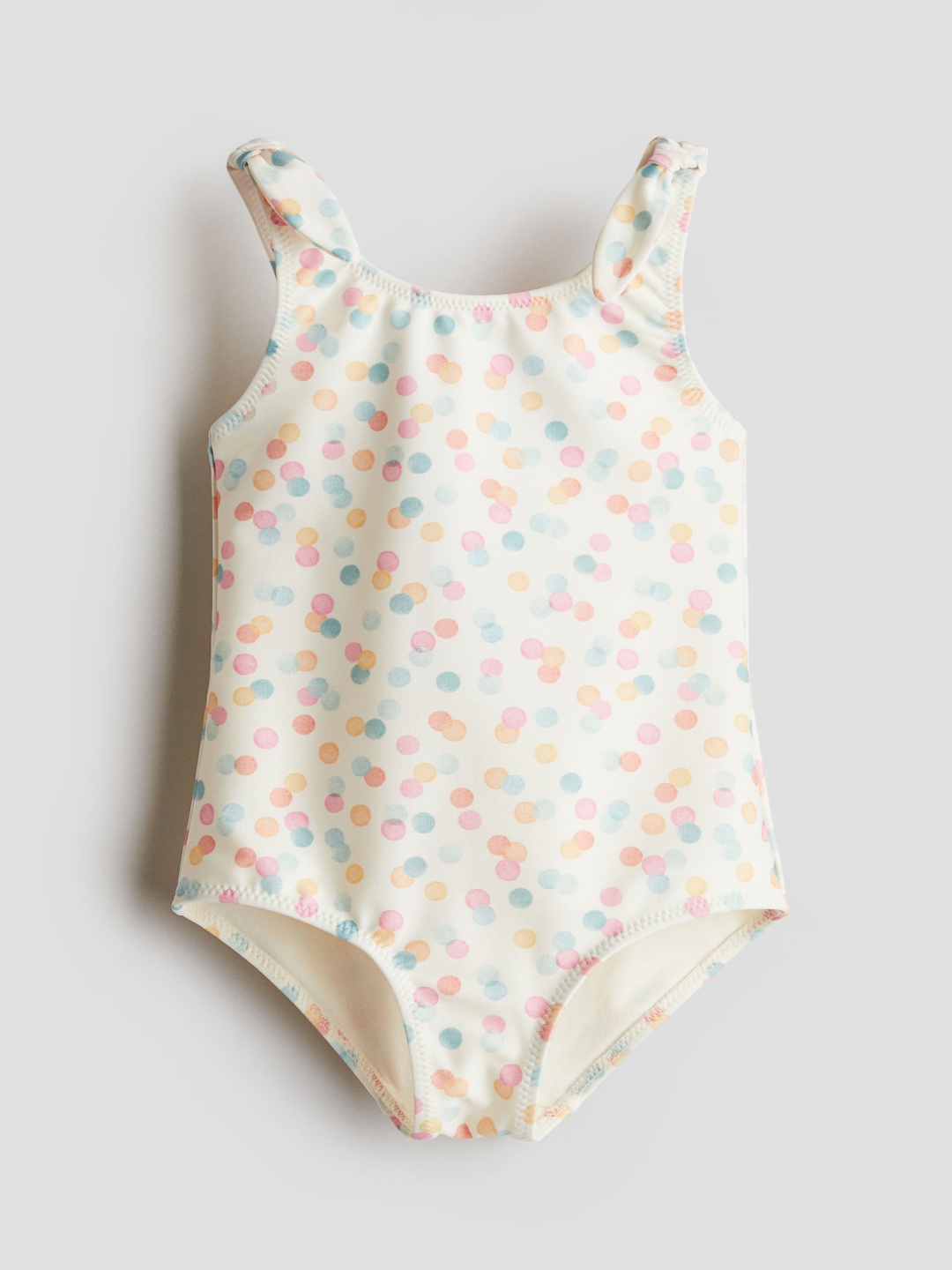 

H&M Printed Swimsuit, White