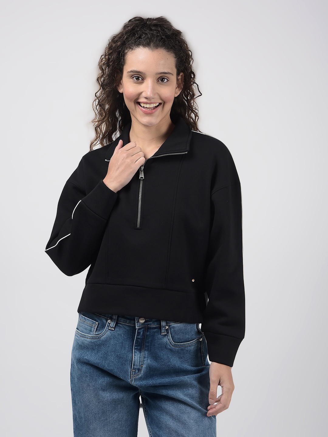 

Numero Uno Women Sweatshirt, Black
