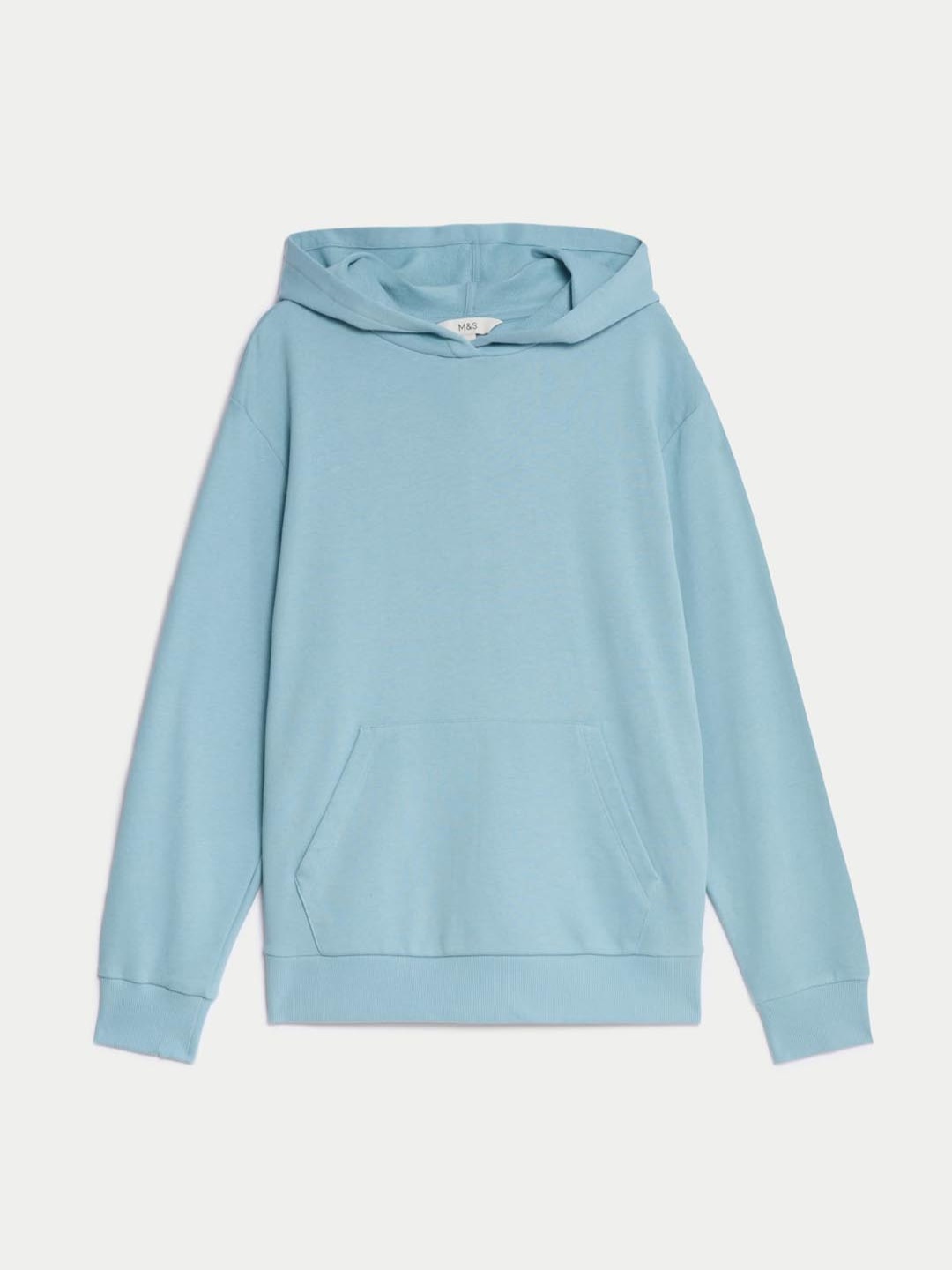 

Marks & Spencer Women Hooded Sweatshirt, Blue