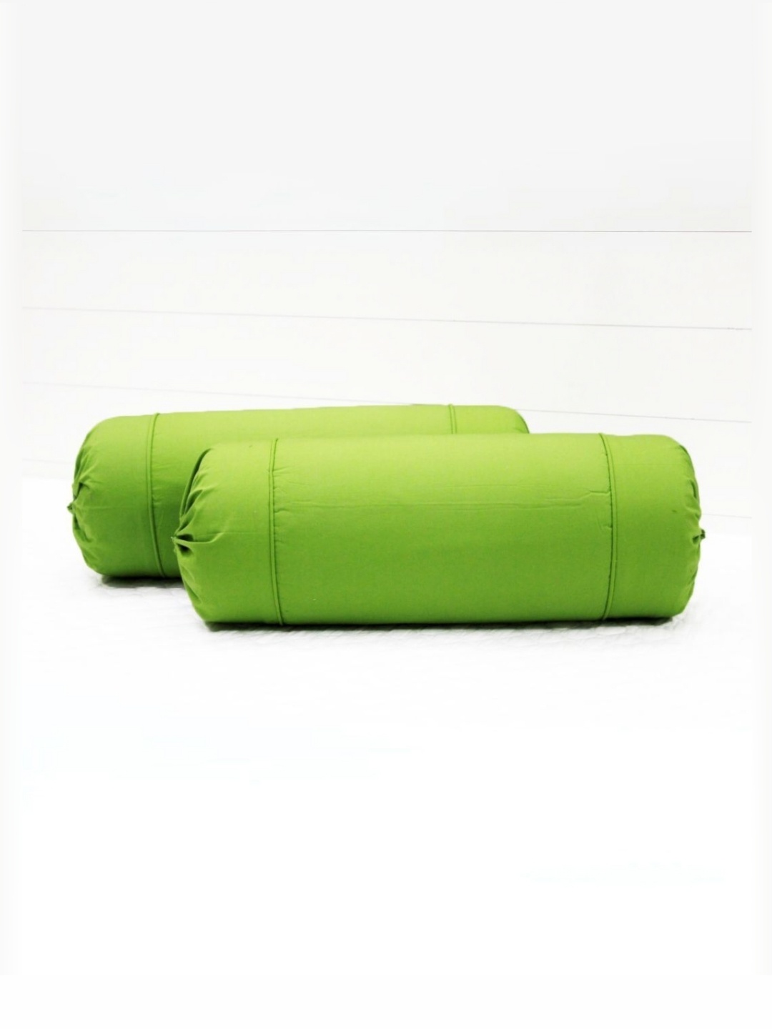 

Aurave Fluorescent Green 2 Pieces Cotton 210 TC Bolster Covers