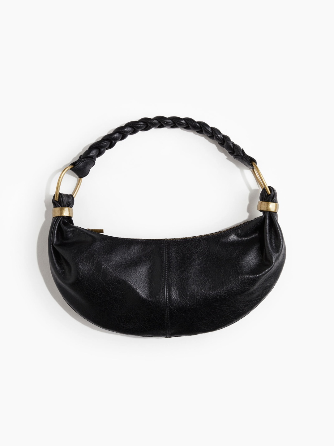 

H&M Braided-Strap Shoulder Bag, Black