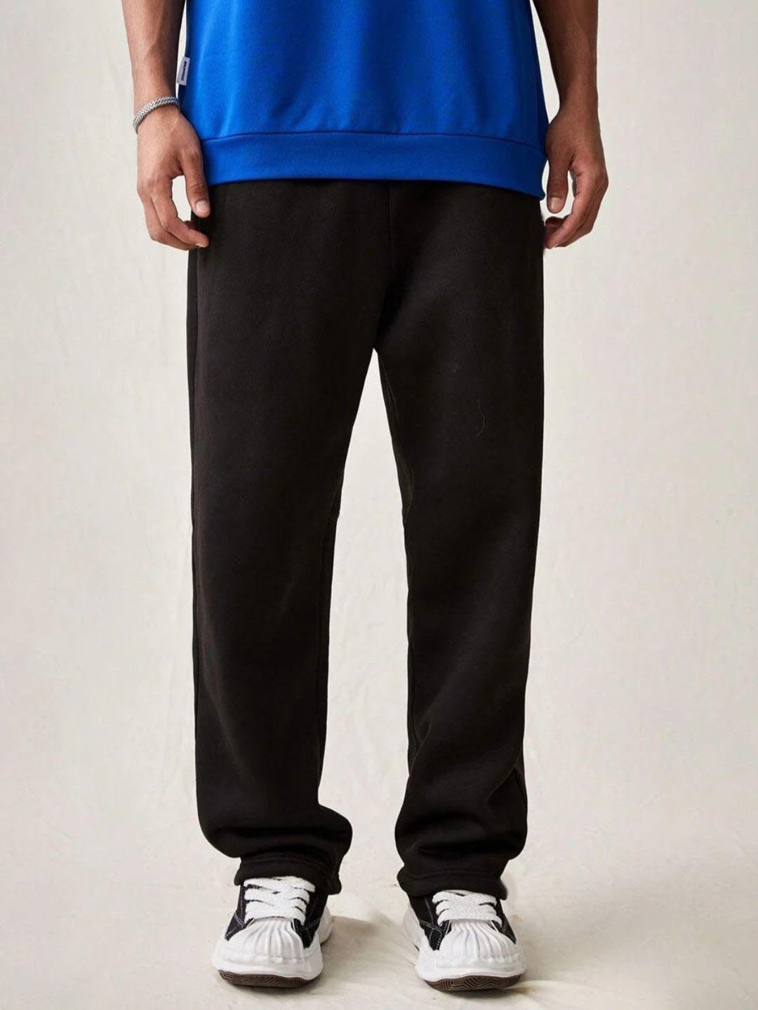 

FLYNOFF Men Relaxed Fit Track Pant, Black