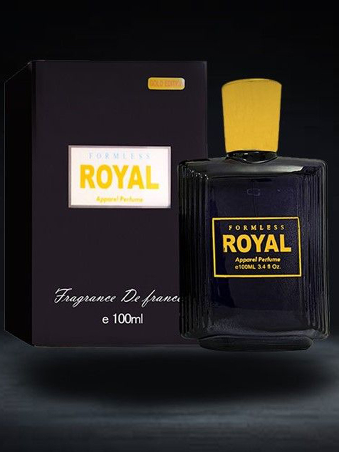 

Formless Fragrance Royal Long Lasting Perfume - 100 ml, Black