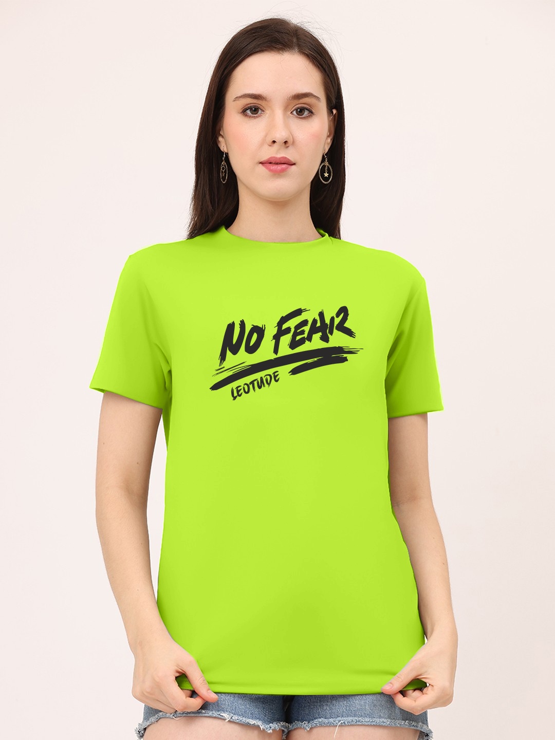 

Leotude Women Printed T-shirt, Green
