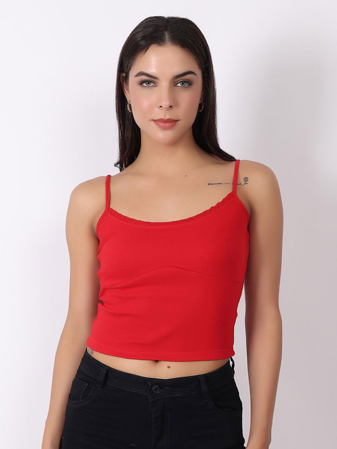 

SIGHTBOMB Cotton Top, Red