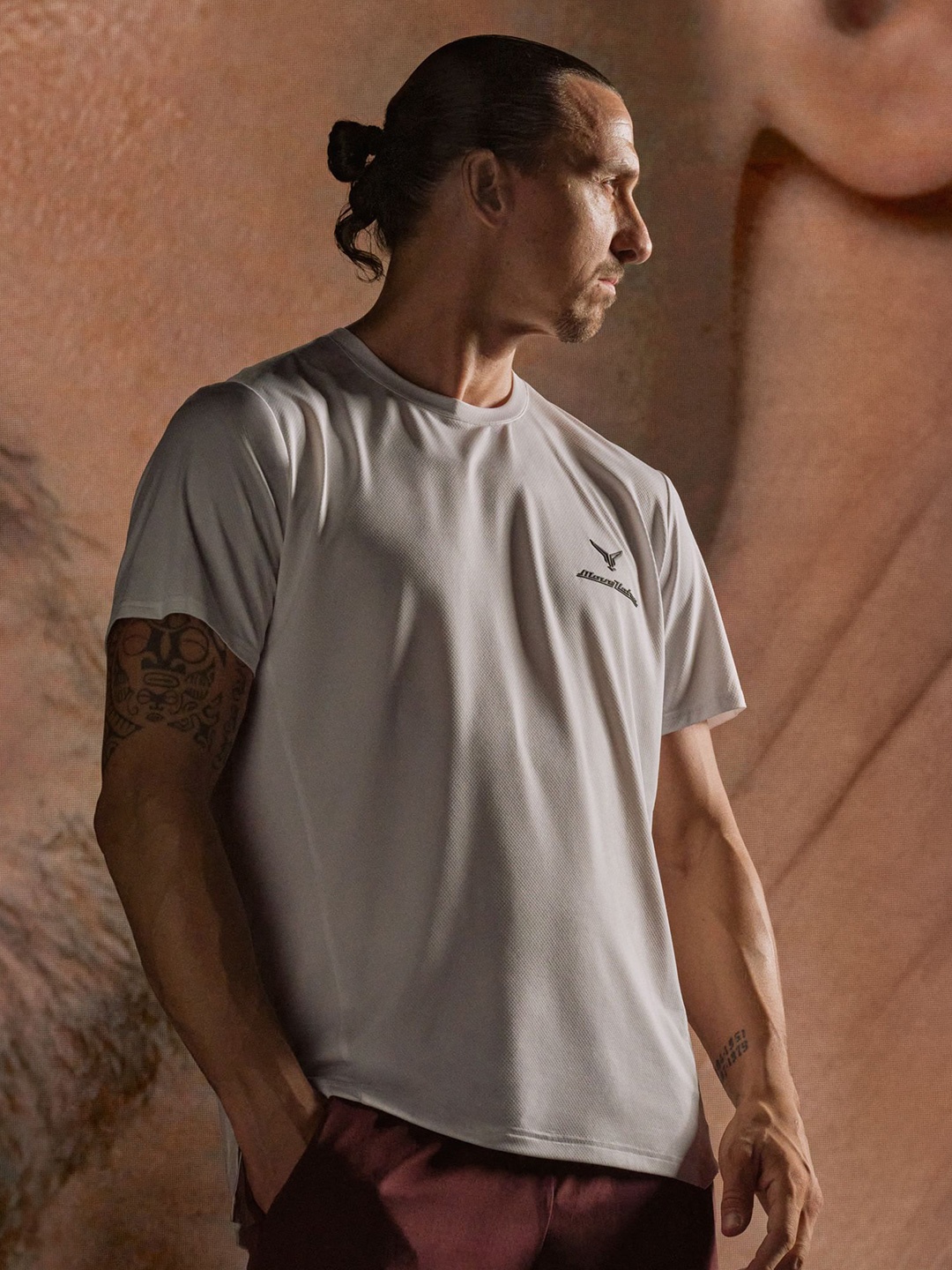 

H&M Regular Fit Sports Top In DryMove, Taupe