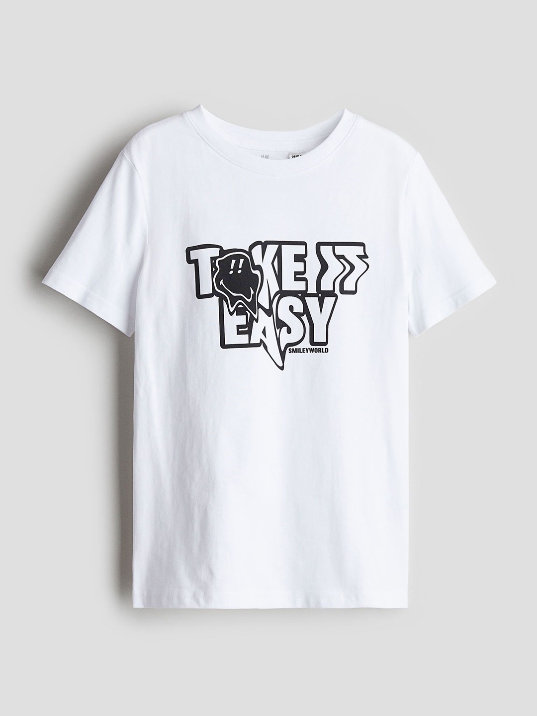 

H&M Printed T-shirt, White