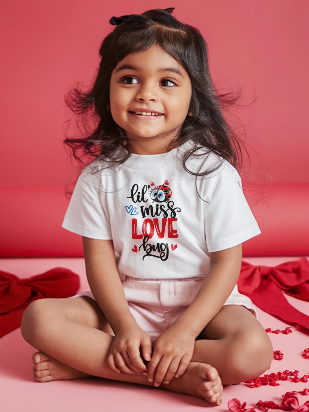 

FFLIRTYGO Kids Printed T-shirt, Navy blue