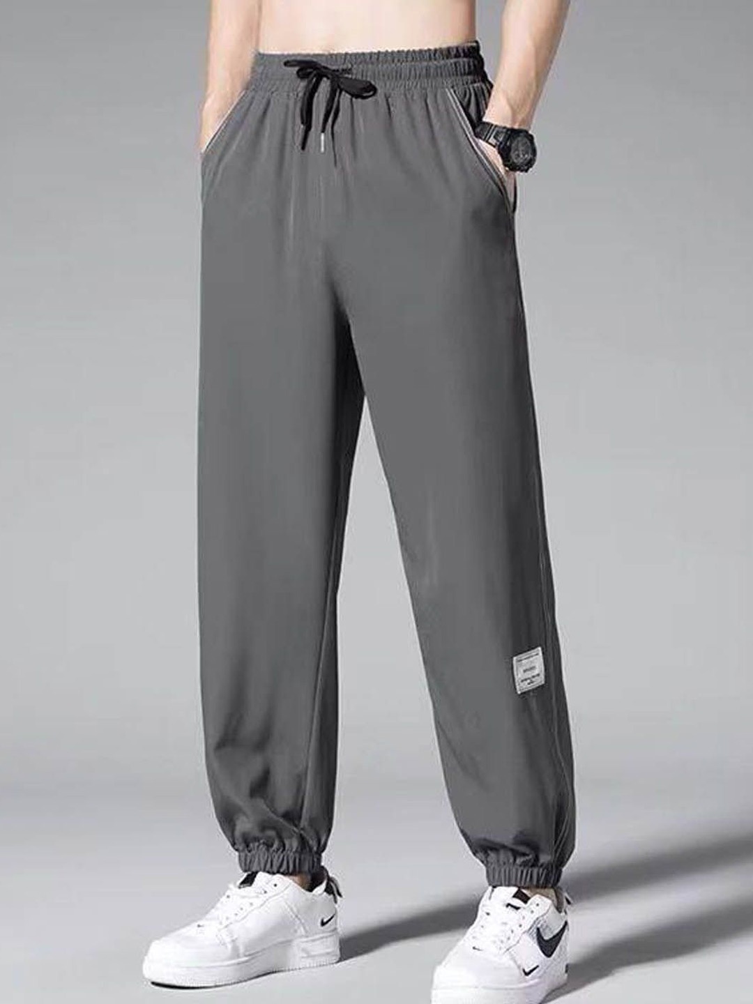 

StyleCast Men Joggers Trousers, Grey