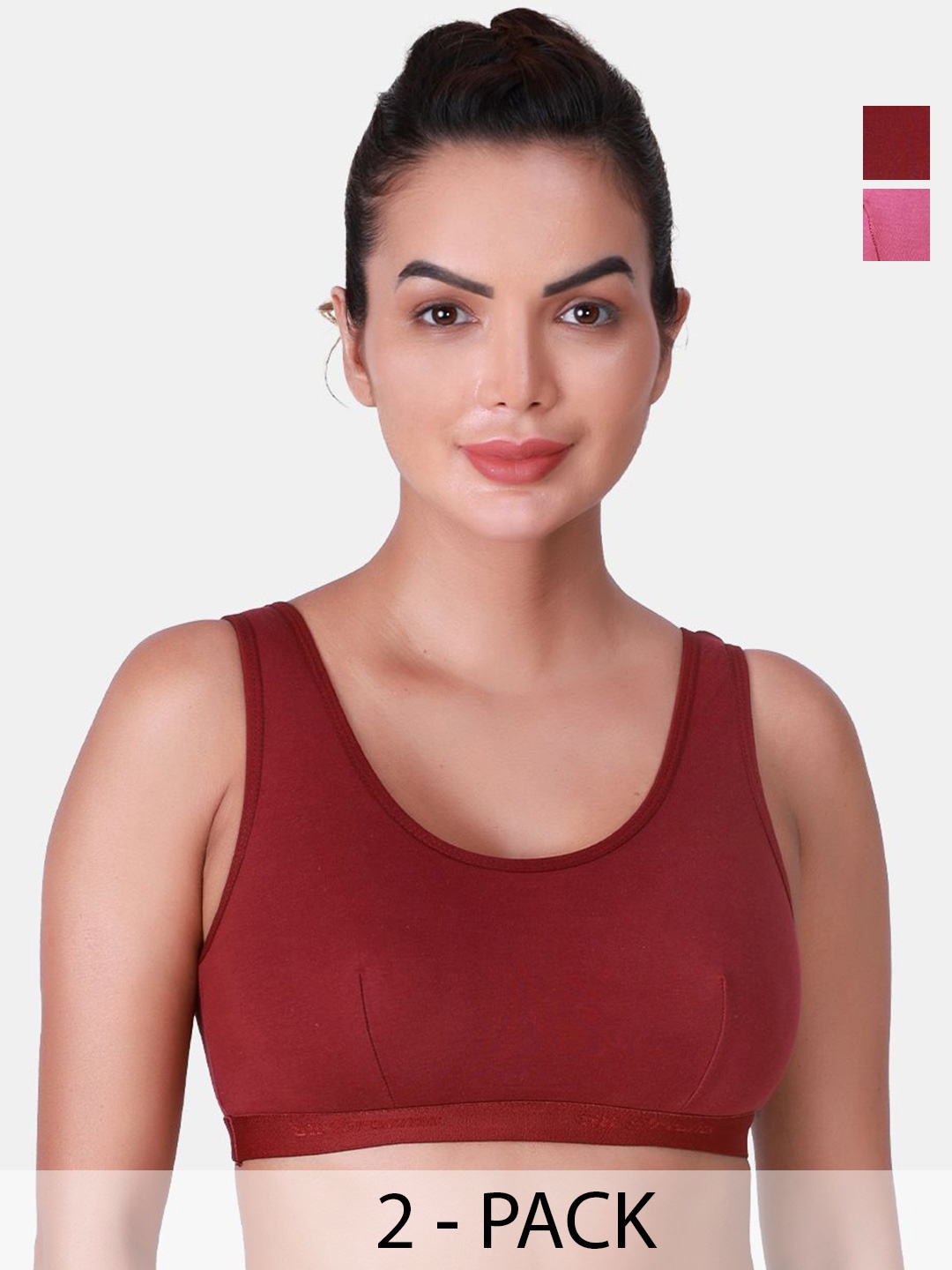 

SKDREAMS Bra Full Coverage, Maroon