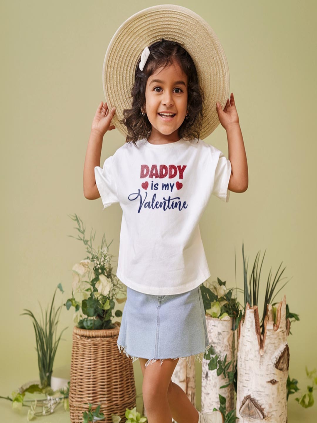 

FFLIRTYGO Kids Printed T-shirt, Pink