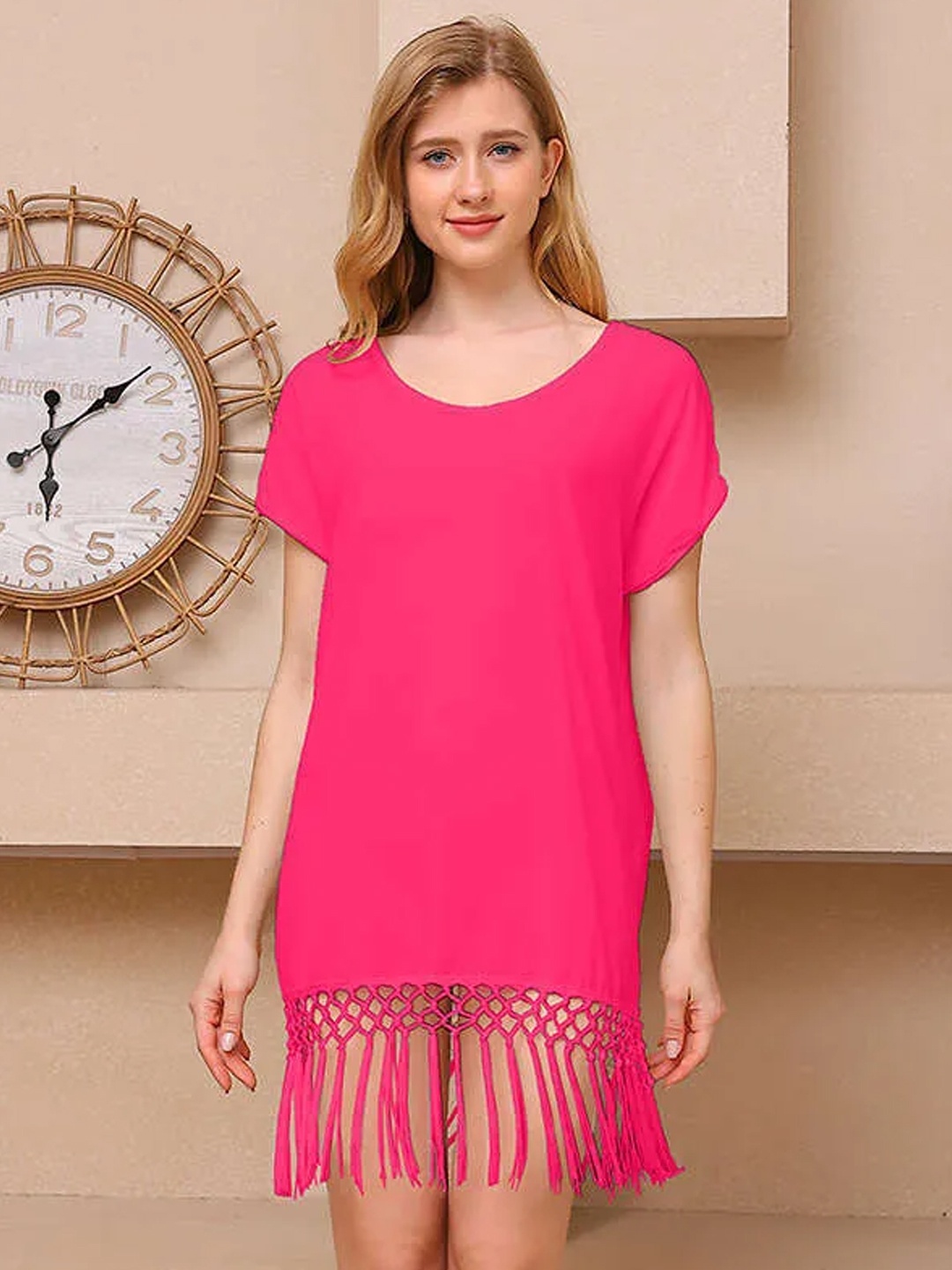 

StyleCast Women Drop-Waist Dress, Pink