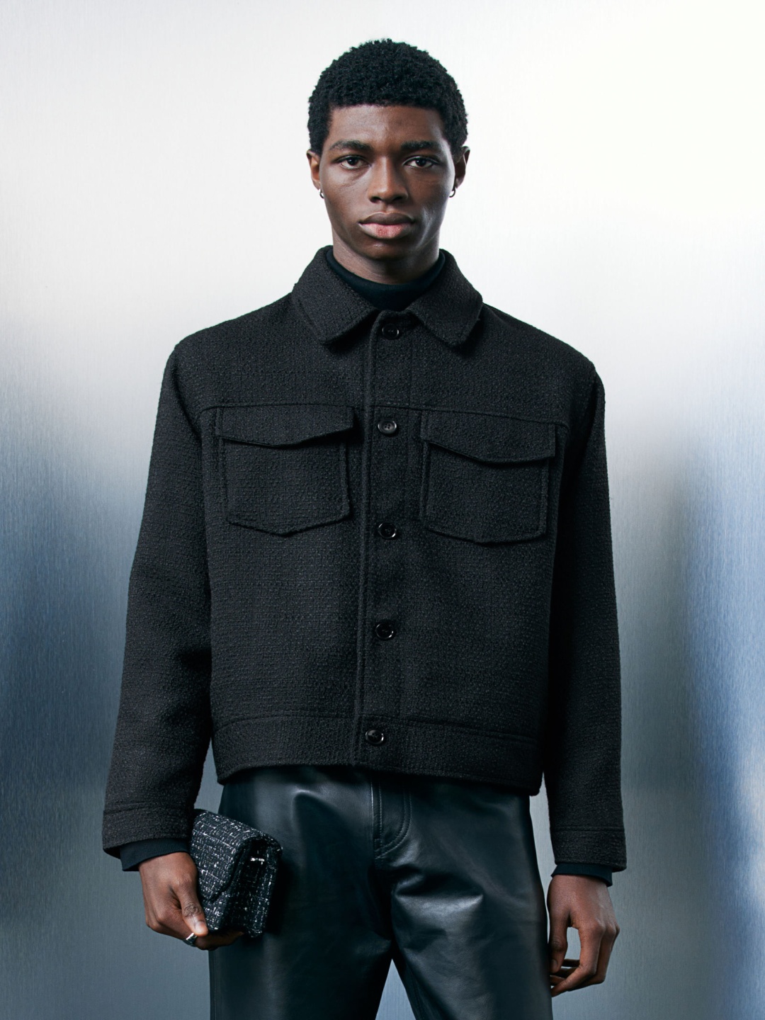 

H&M Regular Fit Jacket, Black