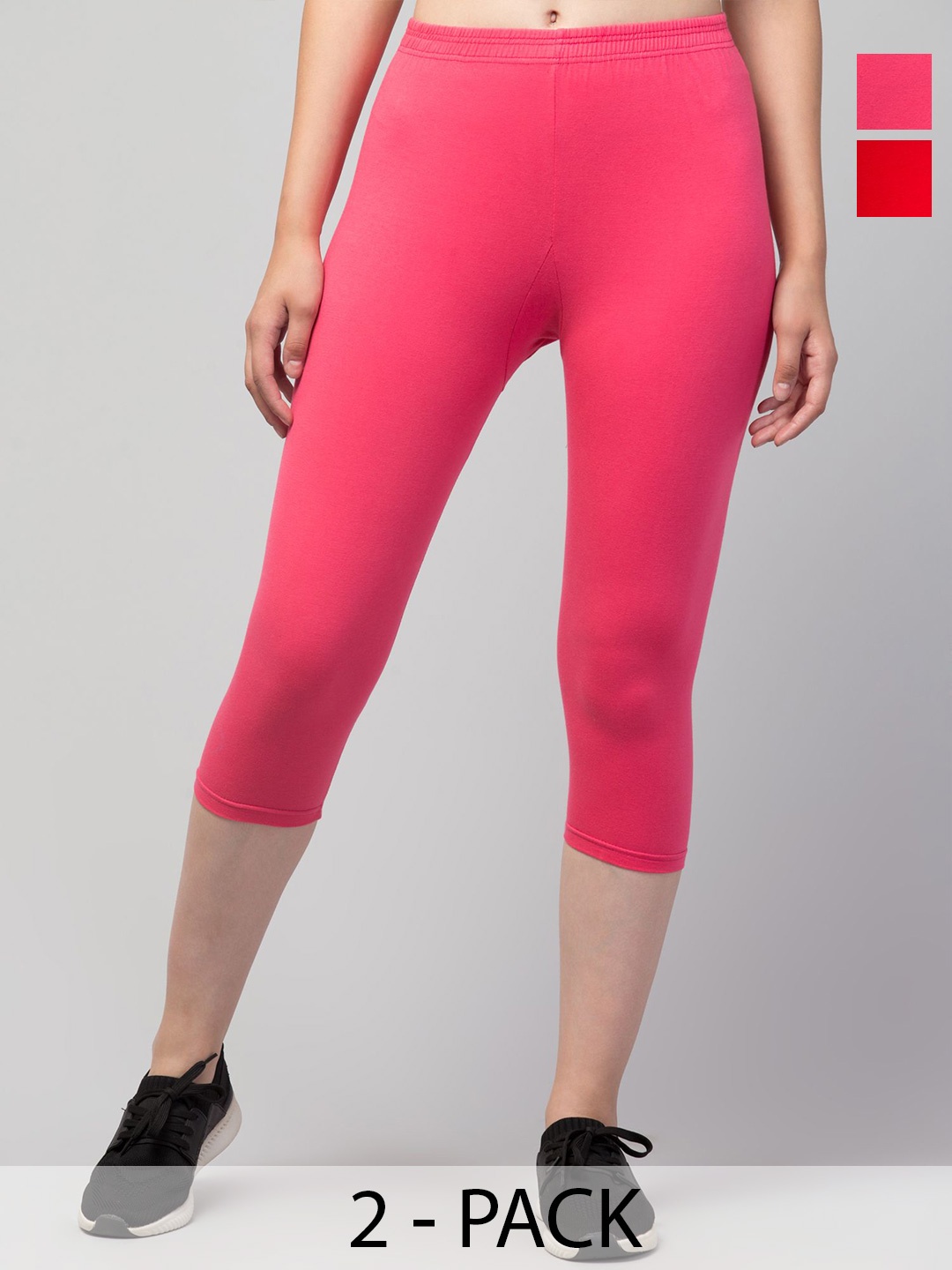 

CKARFE Women Capris, Pink