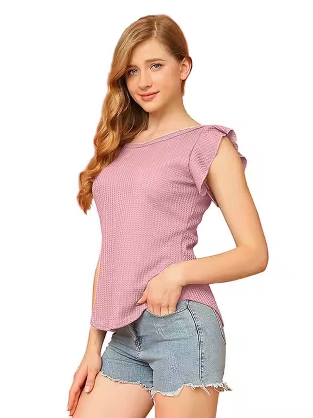 

StyleCast Women Fitted Top, Pink