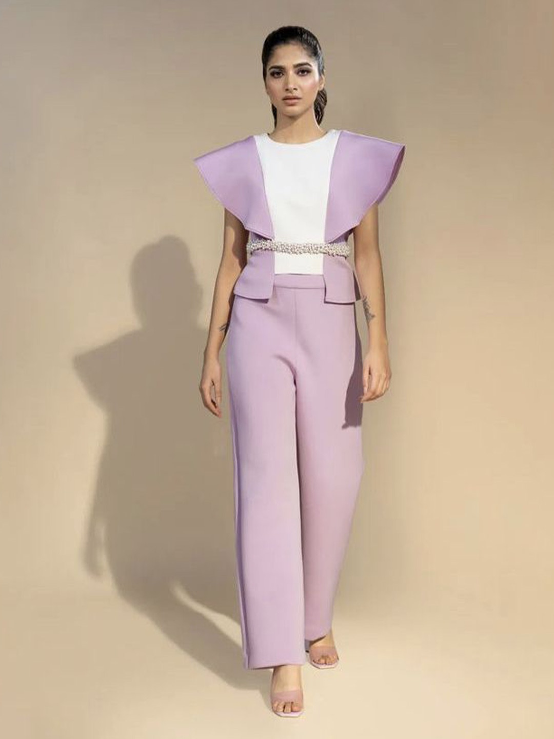 

Parneet Gujral Basic Jumpsuit, Lavender