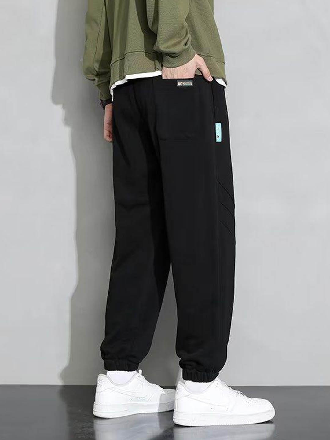 

StyleCast Men Joggers Trousers, Black