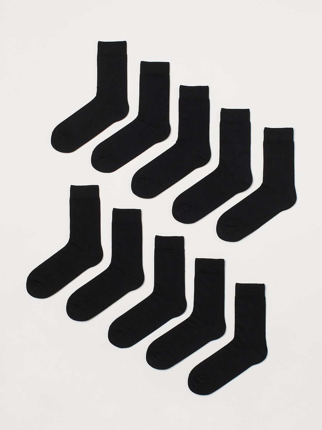 

H&M 10-Pack Socks, Black