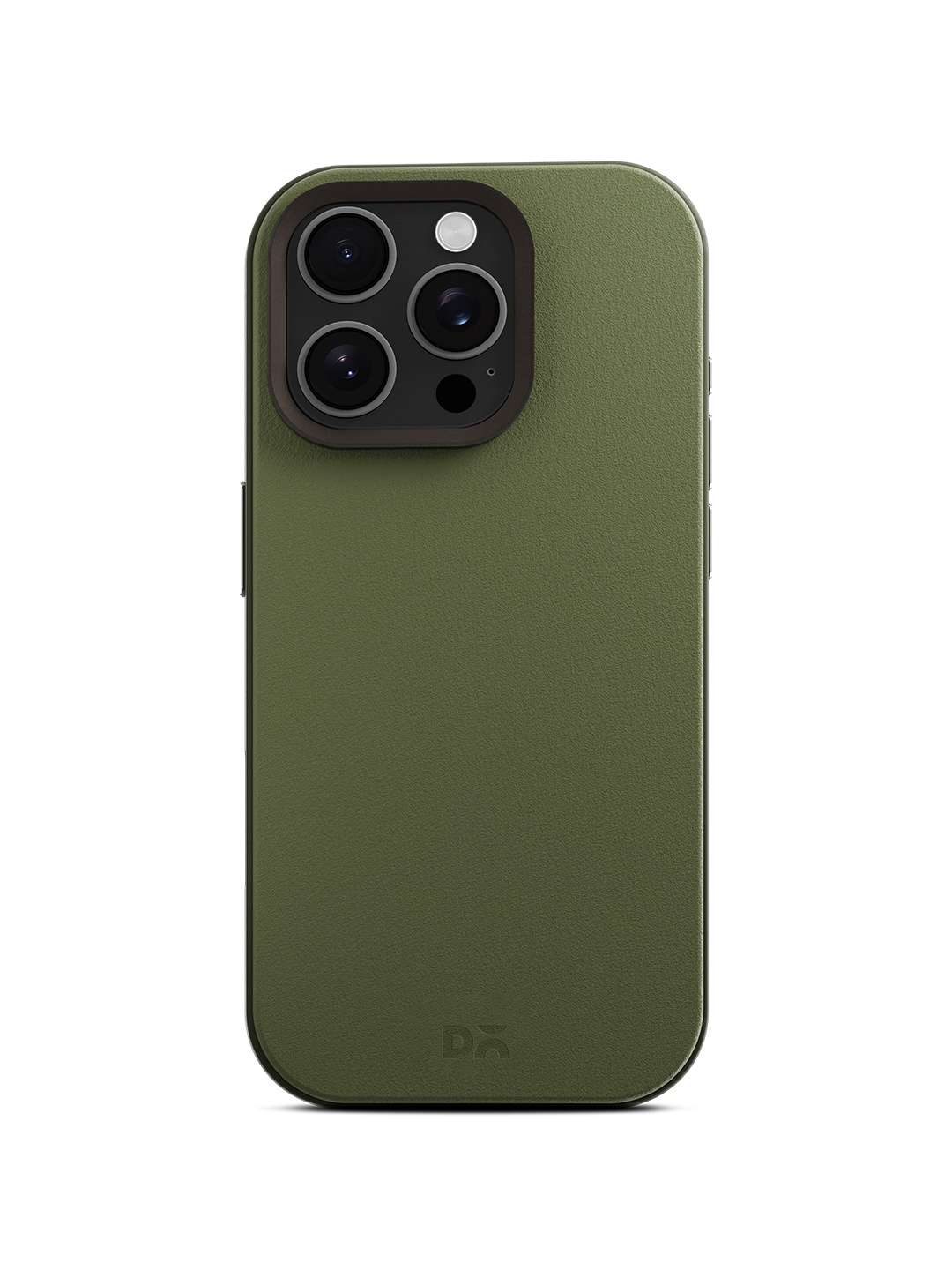 

DailyObjects Solid Leatherite MagSafe iPhone 16 Pro Back Case, Olive