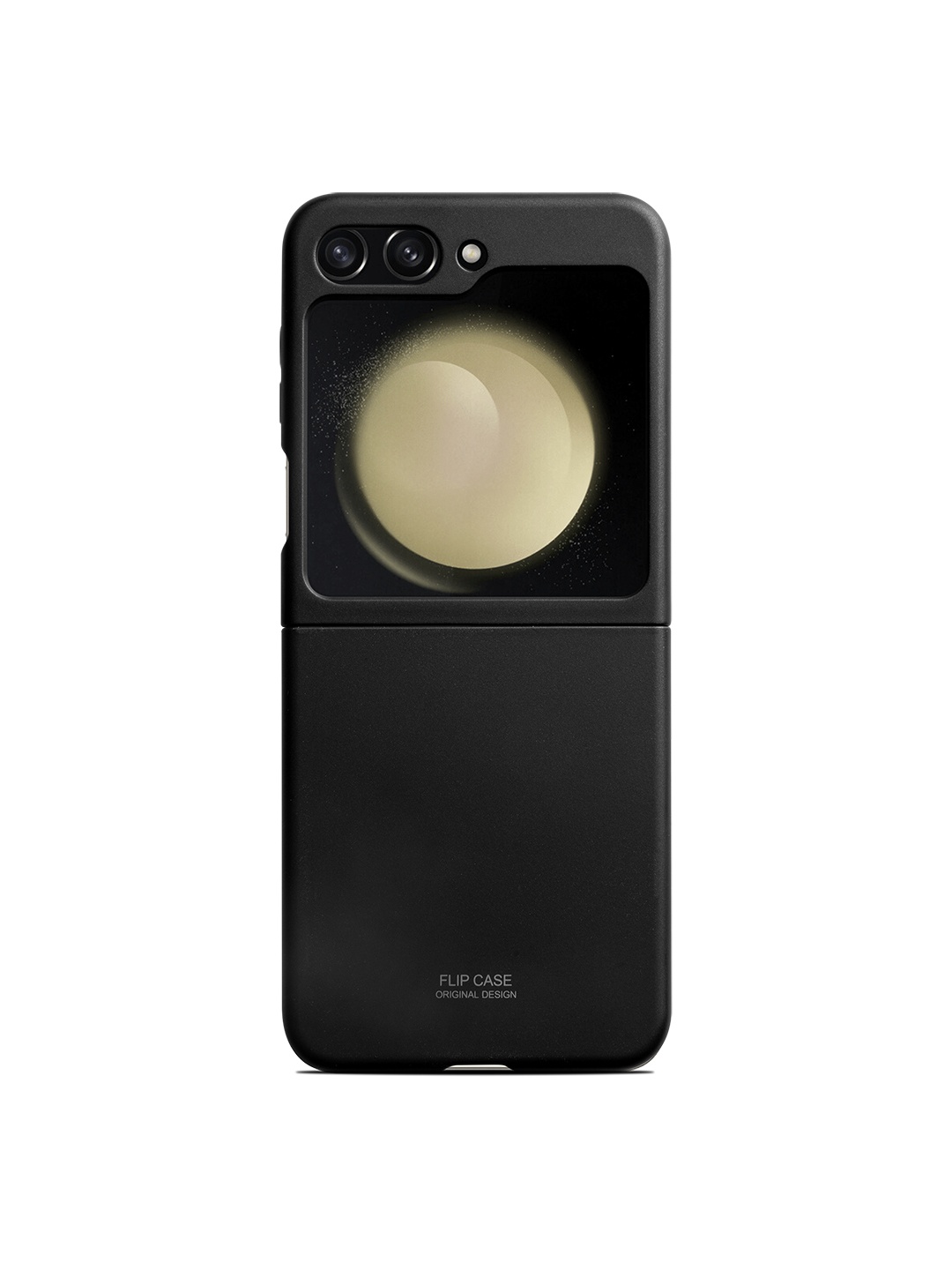 

DailyObjects Solid Air Skin Slim Samsung Galaxy Z Flip 5 Back Case, Black