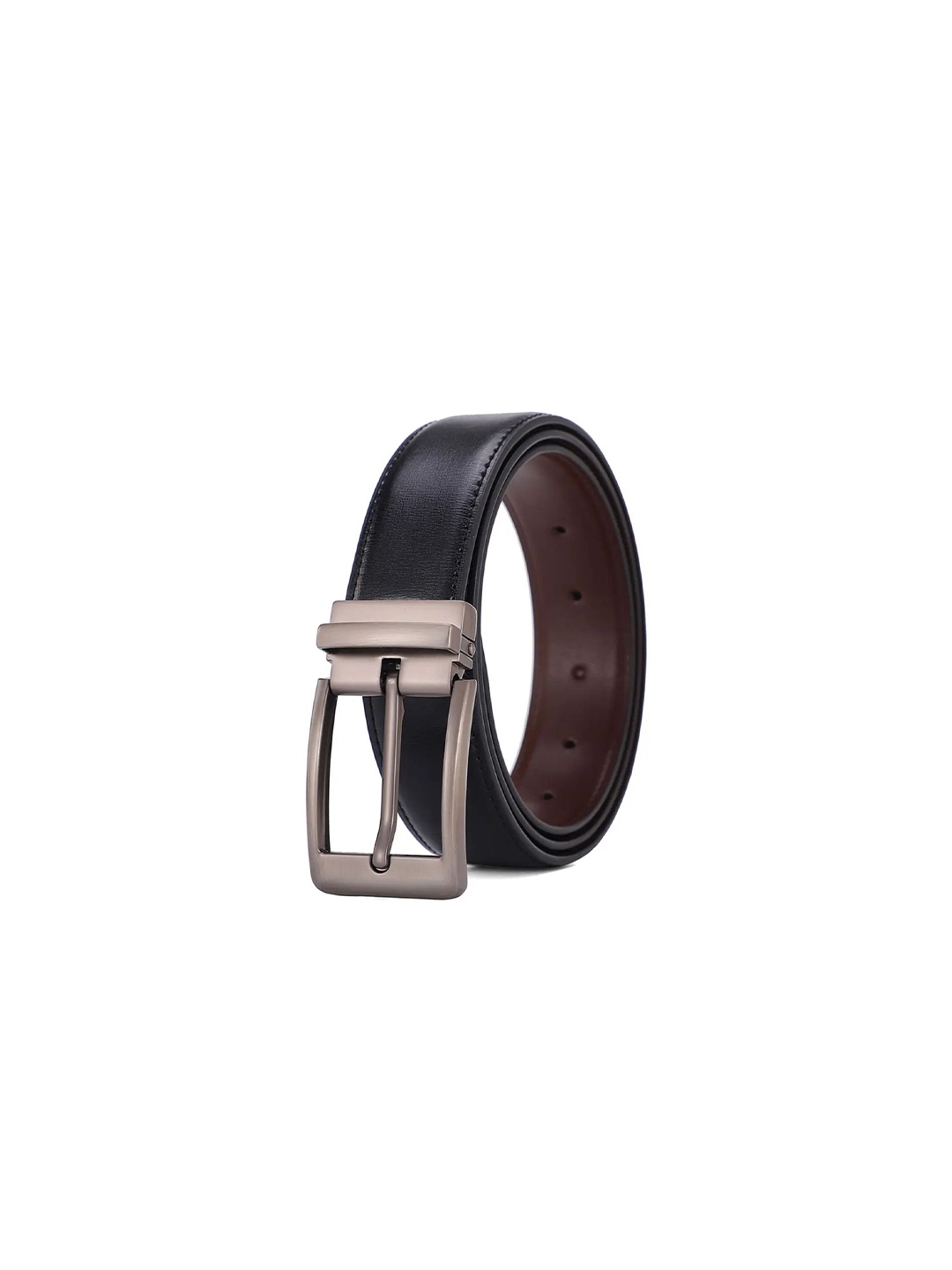 

Provogue Men Reversible Formal Belt, Black