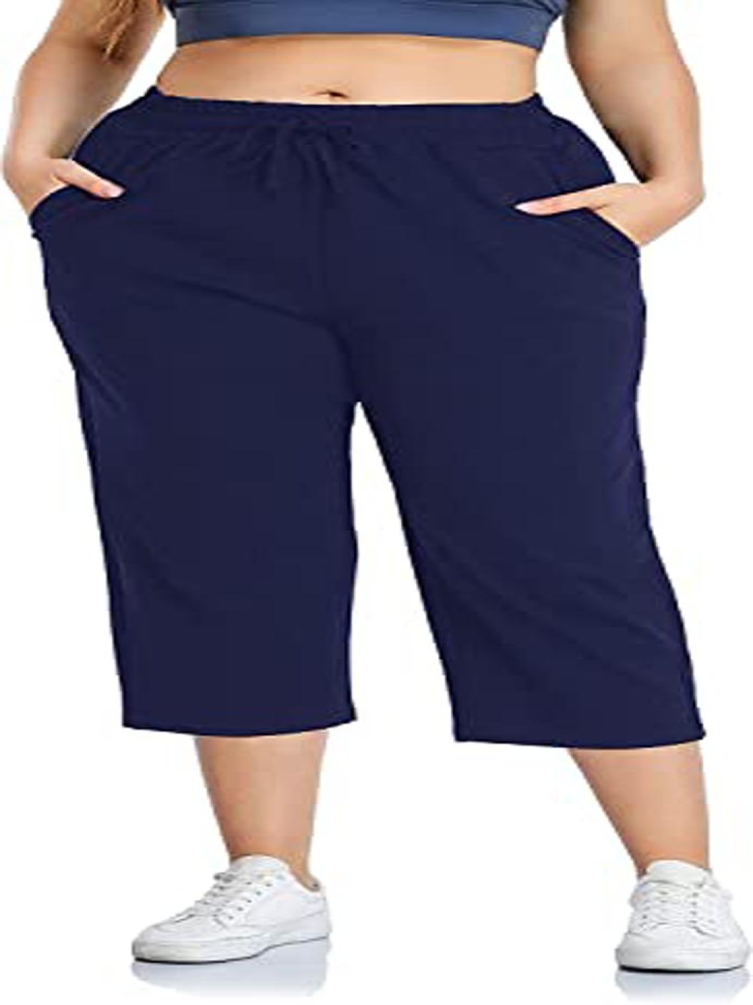

NOTWILD Women Pockets T-shirt, Blue