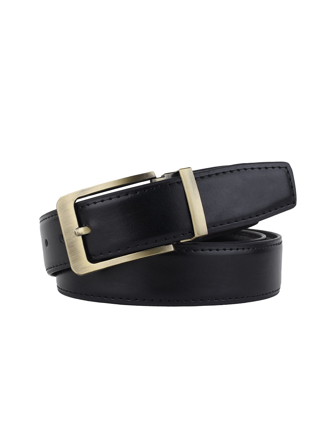 

Provogue Men Textured Formal Belt, Black
