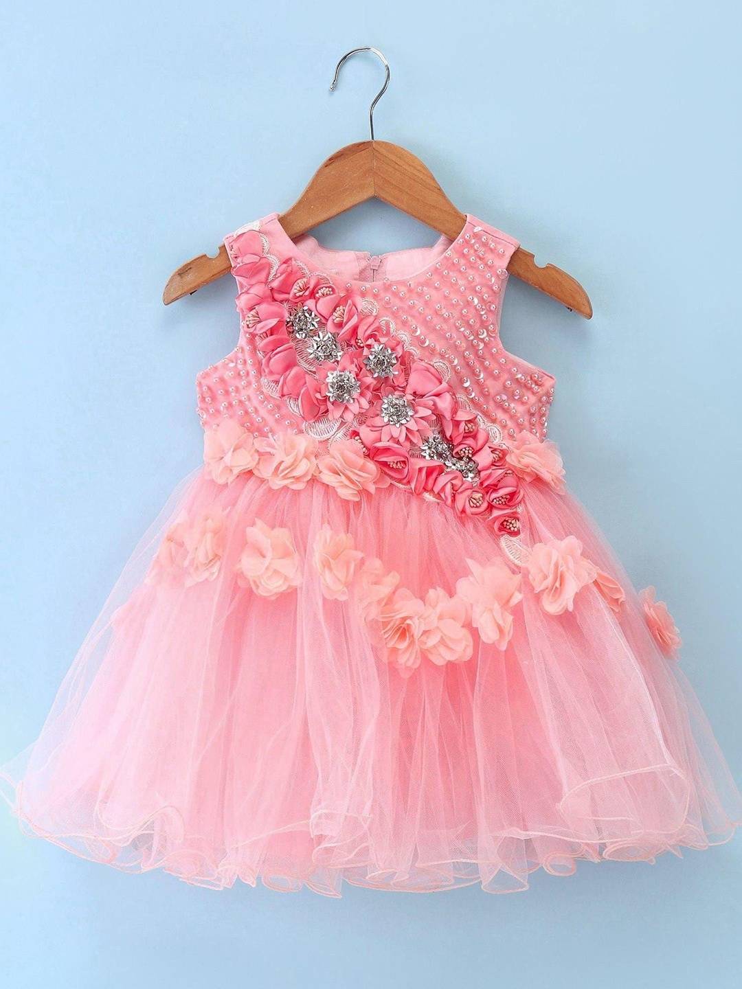

Mark & Mia Girls Fit & Flare Dress, Pink